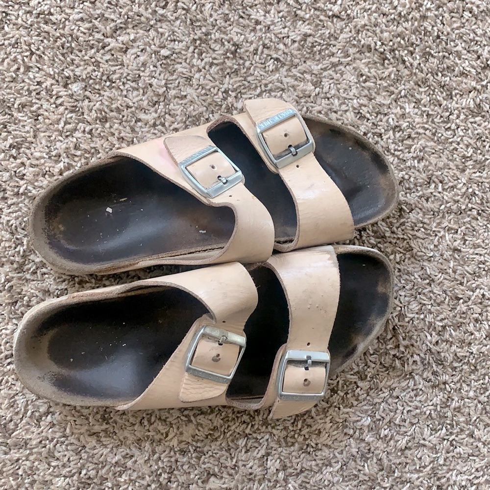 COPY - Cream- Pinkish, Brown Birkenstock’s